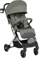 Детская прогулочная коляска Farfello Comfy Go Comfort / CG-117 (хаки/хром) - 