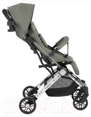 Детская прогулочная коляска Farfello Comfy Go Comfort / CG-117 (хаки/хром)