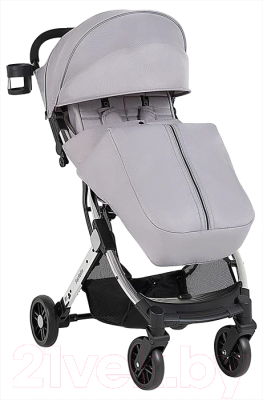 Детская прогулочная коляска Farfello Comfy Go Comfort / CG-105 (блестящий серый)