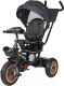 Миниатюра изображения товара Трехколесный велосипед с ручкой Farfello PL-03 (черный)
