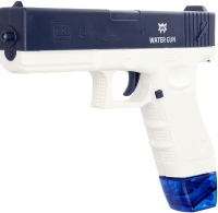 Пистолет игрушечный No Brand Аквабум / Y26624004 (голубой/белый) - 