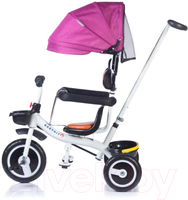 Трехколесный велосипед с ручкой Babyhit Kidway LT / BT100 (Violet)