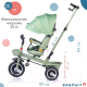 Миниатюра изображения товара Трехколесный велосипед с ручкой Babyhit Kidway XT / BT200 (Green)