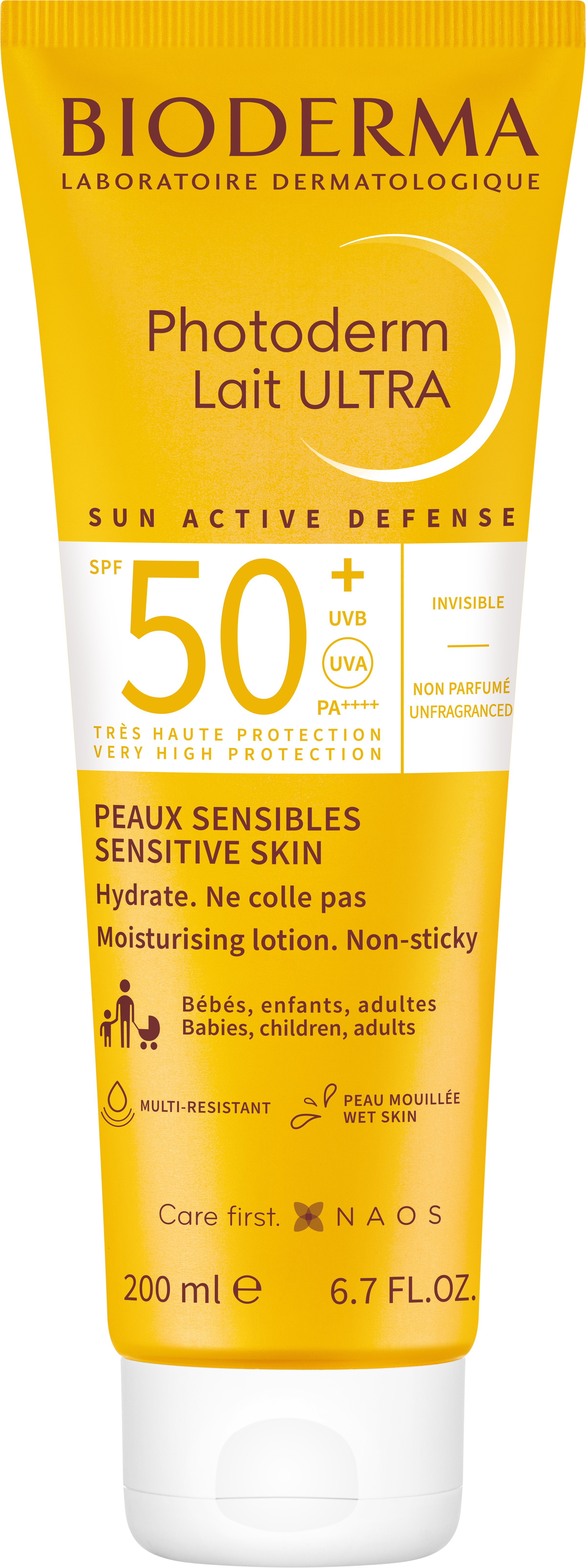 Молочко солнцезащитное Bioderma Photoderm Lait Ultra SPF 50+ (200мл)