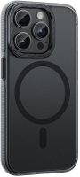 Чехол-накладка Hoco AS2 для iPhone 15 Pro Max магнитный противоударный (черный) - 