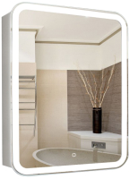 Шкаф с зеркалом для ванной Azario Фиджи 60 LED-00002364 - 