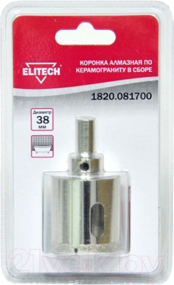 Коронка Elitech 1820.081700