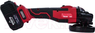 Изображение товара Угловая шлифовальная машина Elitech МШУ 18БЛ (Е2213.001.02)