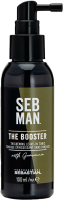 Тоник для волос Sebastian Professional SebMan The Booster Несмываемый для густоты волос (100мл) - 