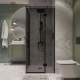 Миниатюра изображения товара Душевой уголок Niagara NG-2832-34BLACK 100x100x195 (черный матовый/тонированное стекло)