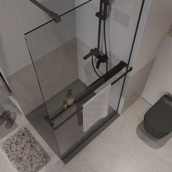 Купить Душевая стенка Niagara NG-670-10ВLACK 100x195 в Борисове