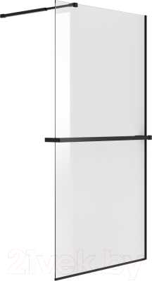 Душевая стенка Niagara NG-670-12ВLACK 120x195
