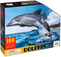 Пазл Puzzle Time Красивый дельфин 88658 / 9950779 (100эл) - 