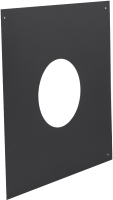 Накладка стенновая декоративная КПД 0.7мм 550x550 ф220 (черный) - 
