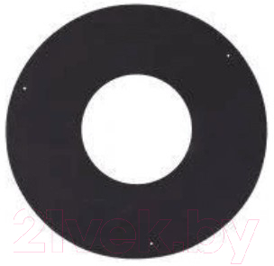 Накладка стенновая декоративная КПД 0.7мм круглая ф200 (черный)