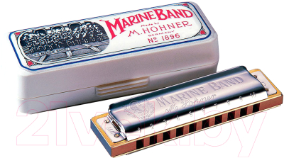 

Губная гармошка Hohner, Marine Band 1896/20 E / M1896056