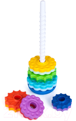 Развивающая игрушка Fancy Пирамидка. Веселые шестеренки / SPIN01