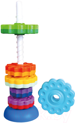 Развивающая игрушка Fancy Пирамидка. Веселые шестеренки / SPIN01