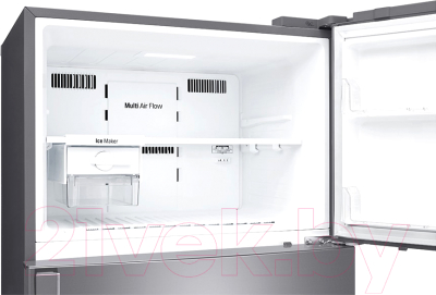 Холодильник с морозильником LG GN-H702HMHZ