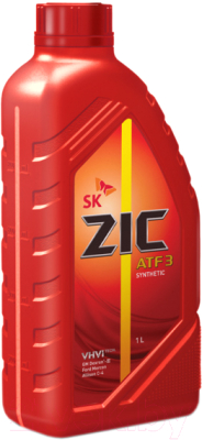 Трансмиссионное масло ZIC ATF 3 / 132632 (1л)