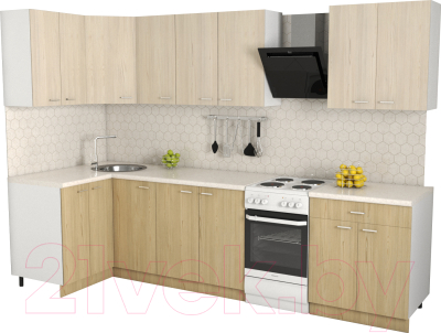 

Готовая кухня Хоум Лайн, Луиза 1.2x2.5