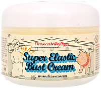 Средство для шеи и зоны декольте Elizavecca Milky Piggy Super Elastic Bust Cream для эластичн. зоны декольте (100мл) - 