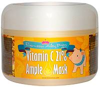 Маска для лица кремовая Elizavecca Milky Piggy Vitamin C 21% Ample Mask питательная (100мл) - 