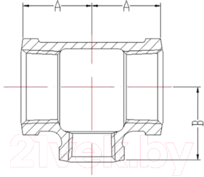 Тройник AV Engineering AVEC430000021