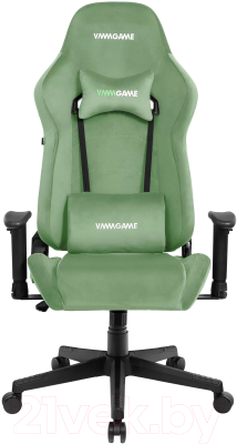 Кресло геймерское Vmmgame Astral / OT-B23-VRGN (велюр зеленый)