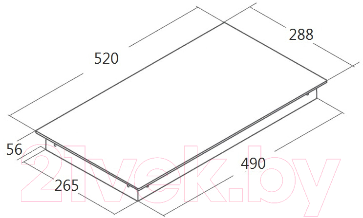 Индукционная варочная панель Akpo PIA 3092119FZ WH