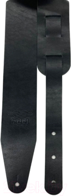 Ремень для гитары Fidel Leather FL50003L (черный матовый)