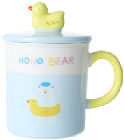 Кружка Miniso HoHo Bear Summer Sparkling Ice Series / 6118 - 
