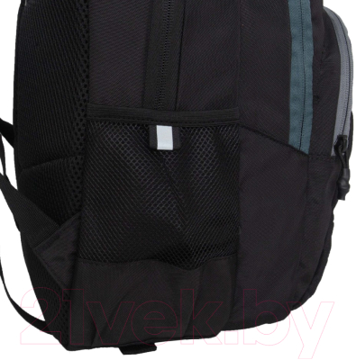 Школьный рюкзак Grizzly RU-430-1 (черный/серый/синий)