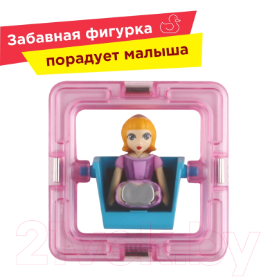 Конструктор магнитный Magformers Basic Plus 14 Set Принцесса / 715013-П