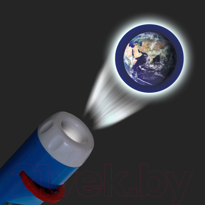 Развивающий игровой набор Zabiaka Проектор-фонарик. Полет в космос / 9764362 (синий)