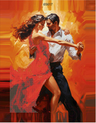 Изображение товара Набор алмазной вышивки Феникс+ Танго вдвоем / 65617