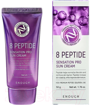 Крем солнцезащитный Enough 8 Peptide Sensation Pro С пептидным комплексом (50мл)