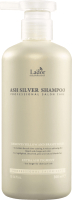Оттеночный шампунь для волос La'dor ASH Silver Shampoo (300мл) - 