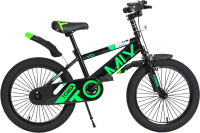 Детский велосипед Tomix Biker 18 / BK-18 (зеленый) - 