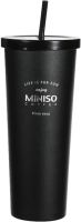 Многоразовый стакан Miniso Black & White Series / 4428 - 
