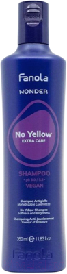 Оттеночный шампунь для волос Fanola Wonder No Yellow Антижелтый (350мл)