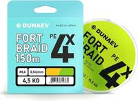 Леска плетеная Dunaev Fortbraid PEx4 DVW011 (темно-зеленый) - 