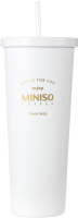 Многоразовый стакан Miniso Black & White Series / 4435 - 