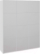 Шкаф-купе ТриЯ Траст СШК 2.180.60-13.13.13 3-х дверный (белый снег/зеркало/белый снег/зеркало) - 