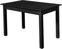Обеденный стол Мебель-Класс Бахус (черный) - 