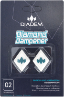 Виброгаситель для теннисной ракетки Diadem Diamond Dampener / DD-2-WH/WH (2шт, белый) - 
