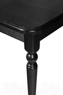 Обеденный стол Мебель-Класс Дионис-01 (черный)