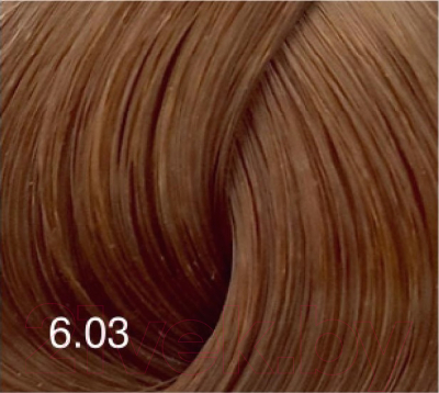 Крем-краска для волос Bouticle Expert Color 6/03 (100мл, темно-русый натурально-золотистый)