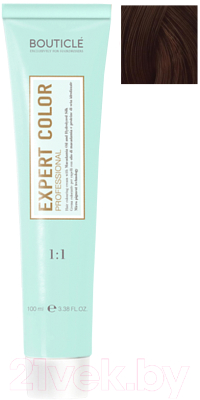 Крем-краска для волос Bouticle Expert Color 4/37 (100мл, шатен золотисто-коричневый)