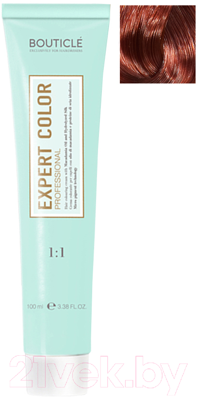 Крем-краска для волос Bouticle Expert Color 7/475 (100мл, русый медно-махагоновый)